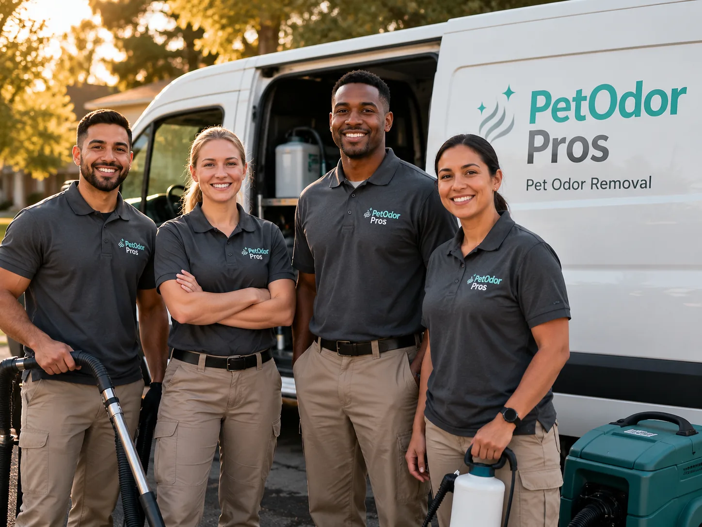 Pet Odor Removal team serving Lockeford, CA